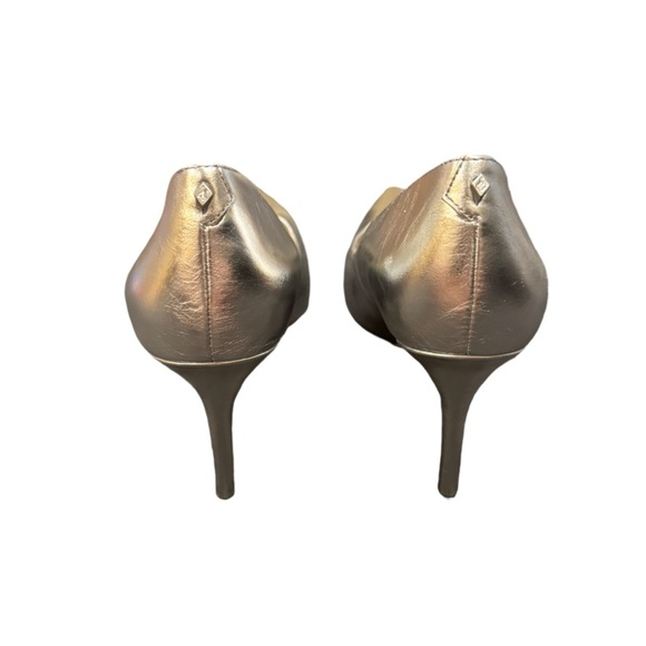 Sam Edelman Hazel Pointed Toe Pump - Silver Metallic 6 - Picture 5 of 7